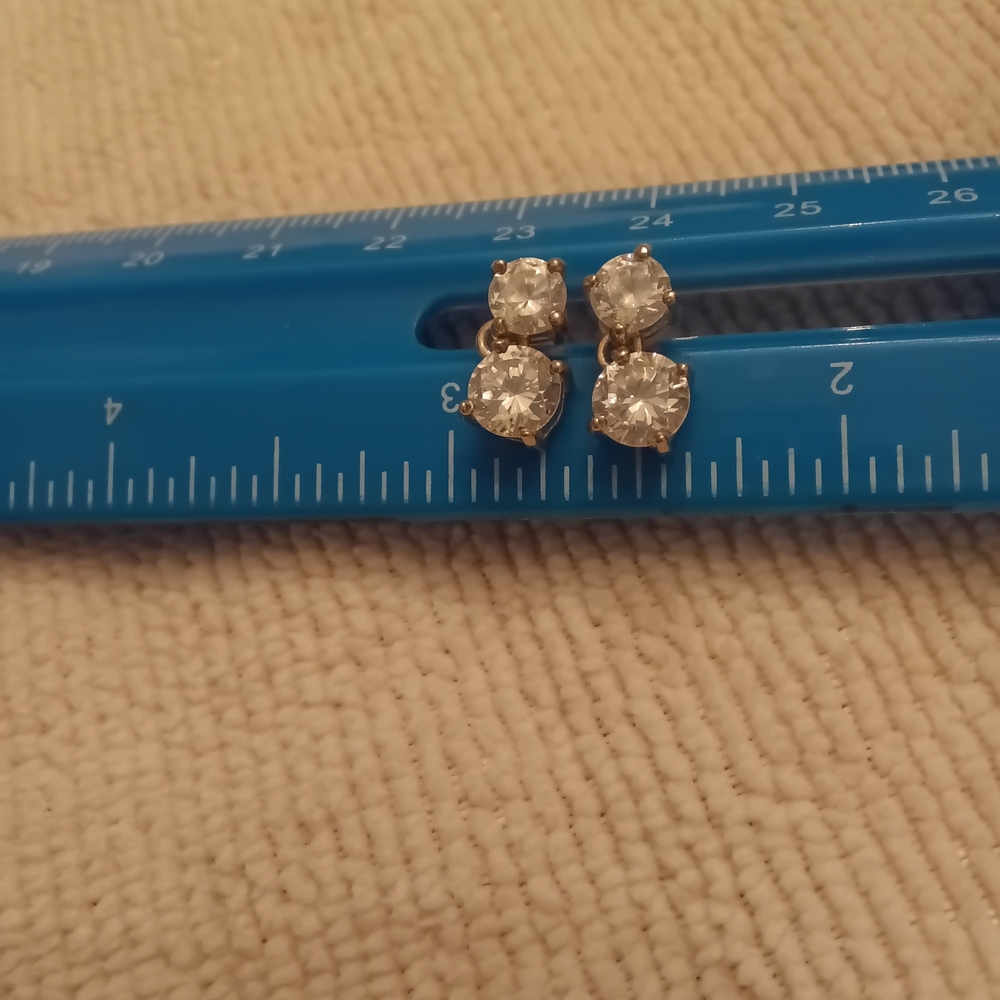 Elegant Ralph Lauren Silver Stud Earrings